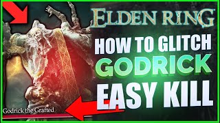 Elden Ring Boss Cheese  GODRICK THE GRAFTED  How To Kill Godrick The Grafted EASY [upl. by Ford]