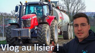 Vlog au lisier  boulot du soir 😉 [upl. by Sheelah]