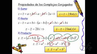 Propiedades de los complejos conjugados El producto entre dos complejos conjugados [upl. by Ahtanamas]