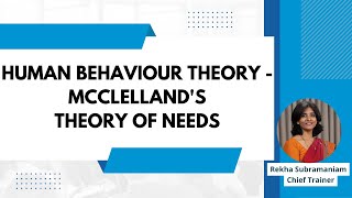 Human Behaviour Theory  McClellands theory of Needs  PMP  KalpaTharu Consulting [upl. by Oiril]