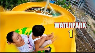 GAK JADI NYUMET MERCON MAIN KE WATERBOOM amp WATERPARK AZA  1 [upl. by Elocn]