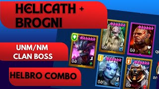 Helicath Brogni Clan Boss Helbro Combo raidshadowlegends clanboss gaming [upl. by Jabon]