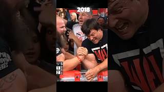 Devon larrate vs Michael toddarmwrestling armwrestlingchampion devonlarratt michaeltodd shorts [upl. by Kati]