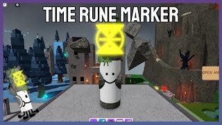 How to find the quotTime Runequot Marker ROBLOX FIND THE MARKERS [upl. by Drawoh526]