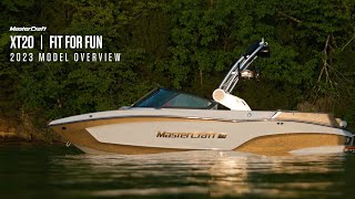 2023 MasterCraft XT20  Model Overview [upl. by Sateia]