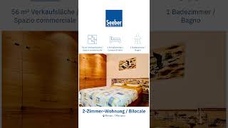 ZweiZwimmerWohnung mit Schwimmbad in Obermais realestate seeberimmobilien findyourhome pool [upl. by Heyman]