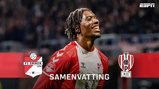 😯DOMME RODE KAART komt TOP Oss duur te staan 🟥 Samenvatting FC Emmen  TOP Oss [upl. by Ahsinoj]