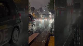 A typical day in Tokyo during typhoon season🌀🌧️☔️ [upl. by Asiilanna]