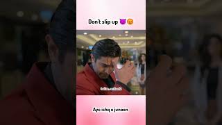 Dont slip up 👿😡ayeishqejunoonpakistnidrama ytshort shorts drama viralshortfeed love [upl. by Pinsky457]