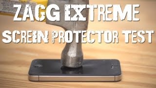 Zagg Extreme Screen Protector Test [upl. by Icken]