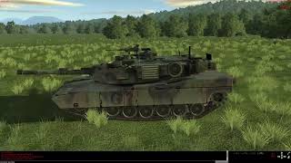 M1A2 SEP Vs T72B1 Model 1985 with OLD APFSDS BM32 Rounds Steel Beasts Pro [upl. by Attekahs734]