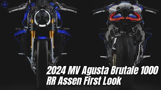 2024 MV Agusta Brutale 1000 RR Assen First Look [upl. by Eita]