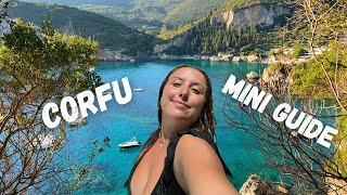 Corfu Mini Guide What to do and where to eat [upl. by Bathsheeb]