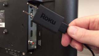 Roku Stick Connecting to Your TV [upl. by Aelem740]