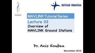 MAVLink MAVLinkbased Ground Stations Overview [upl. by Gert]