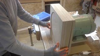 Een 30 cm Schijfschuurmachine bouwen 30 cm disc sander build  Deel 3 [upl. by Ecirtahs]