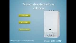 Reparar calentador electrico o gas valencia  963936343  Abetohogar [upl. by Iba]