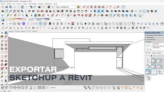 COMO EXPORTAR DE SKETCHUP A REVIT I 2024 [upl. by Llemij]