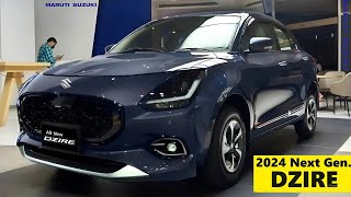 Finally New Dzire 2024 Launched 🔥 Walkaround with On Road Price  Hindi [upl. by Onairam]