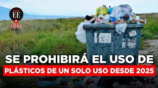 Estos son los plásticos de un solo uso que se prohibirán en Colombia desde 2025  El Espectador [upl. by Melantha]