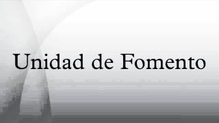 Unidad de Fomento [upl. by Eremihc]