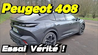 Des qualités sur cette Dernière Peugeot 408  Le Moteur 130ch ça suffit ou pas [upl. by Htnicayh179]