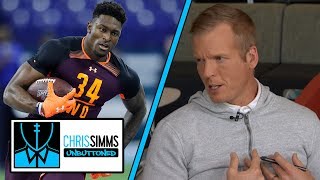 NFL Draft 2019 Chris Simms Top 5 Wide Receiver Rankings  Chris Simms Unbuttoned  NBC Sports [upl. by Akfir]