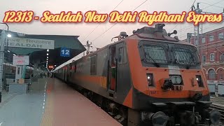 12313  Sealdah New Delhi Rajdhani Express  A to Z Information including fare Chart [upl. by Lillis]