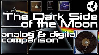 The Dark Side of the Moon analog amp digital comparison CD SACD Vinyl Tape [upl. by Sussi]