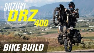 Suzuki DRZ400 Adventure Bike Build [upl. by Farika]