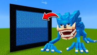 How to Make A Portal To The Shin Sonic Phase 3 Dimension in Minecraft [upl. by Eatton]