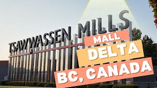 Tsawwassen Mills Mall  Delta British Columbia Canada  4K [upl. by Dhar]