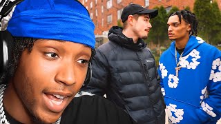 Silky Reacts To Most DANGEROUS New York Gang Tommy G [upl. by Forsta]