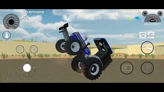 Swaraj Modified Tractor  Tractor stunt  tractor video  farming simulator [upl. by Lisan]