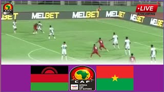 🔴Live Match Malawi vs Burkina Faso  Full Stream Africa Cup of NationsAFCON Qualifiers2024 [upl. by Einaoj]