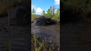 SHORT BUS RIPPING ITshorts subscribe offroad sendit mud 4x4 deep shortbus 4wd [upl. by Adraynek]