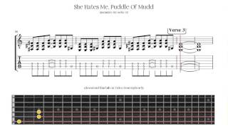 She Hates Me Puddle Of Mudd [upl. by Buschi548]