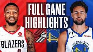 Golden State Warriors vs Portland Trail Blazers Full Game Highlights  Oct 23  NBA 2K25 [upl. by Beghtol826]