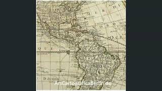 WELTKARTE Worldmap quotMappe Monde quot Kupferstich dat 1766 [upl. by Sewole300]