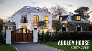 A Look Inside This £5000000 Cobham Home  Audley House Cobham UK [upl. by Noxid]