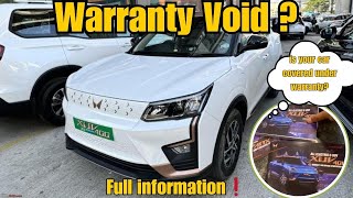 When your Warranty will get void Is your XUV 400 really covered under warranty Can you change LED [upl. by Oidivo396]