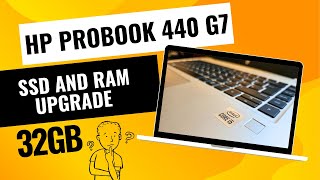 Can i upgrade my HP ProBook 440 G7 RAM or SSD [upl. by Atreb]