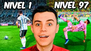 Goles IMPOSIBLES de Messi Nivel 1 a Nivel 100 [upl. by Flann565]