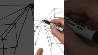 Drawing Cylinders in 1 Point Perspective art 1pointperspective [upl. by Alvinia]