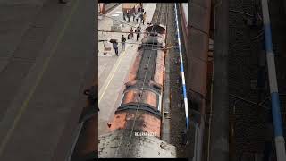 WDM3A arriving top view wdm3a youtubeshorts indianrailways trending train [upl. by Aarika]