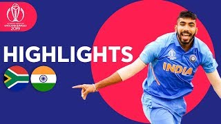 Rohit Hundred Seals Win  South Africa vs India  Match Highlights  ICC Cricket World Cup 2019 [upl. by Hemingway]