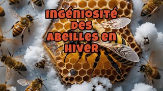 Ingéniosité des abeilles en hiver [upl. by Leinadnhoj]