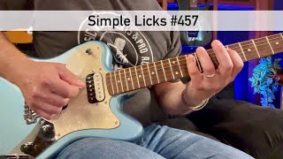 Learn This Easy 1 Position Guitar Lick [upl. by Mossberg]