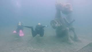 Diving at Capernwray Quarry 11th August 2024 [upl. by Neeka]