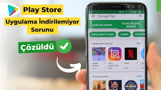 Google Play Store Uygulama İndirilemiyor Sorunu Çözümü  Play Store Hata Veriyor [upl. by Haelhsa135]